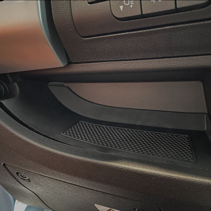 Pour Fiat Ducato Tableau de bord inférieur Inserts/Tapis en caoutchouc Noir LHD