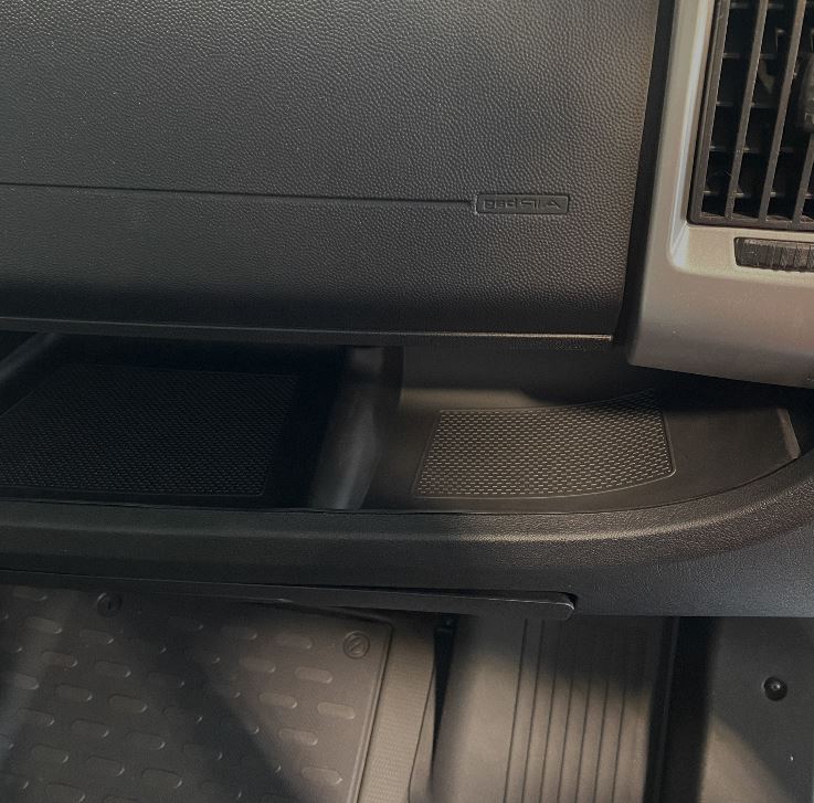 Pour Fiat Ducato Tableau de bord inférieur Inserts/Tapis en caoutchouc Noir LHD
