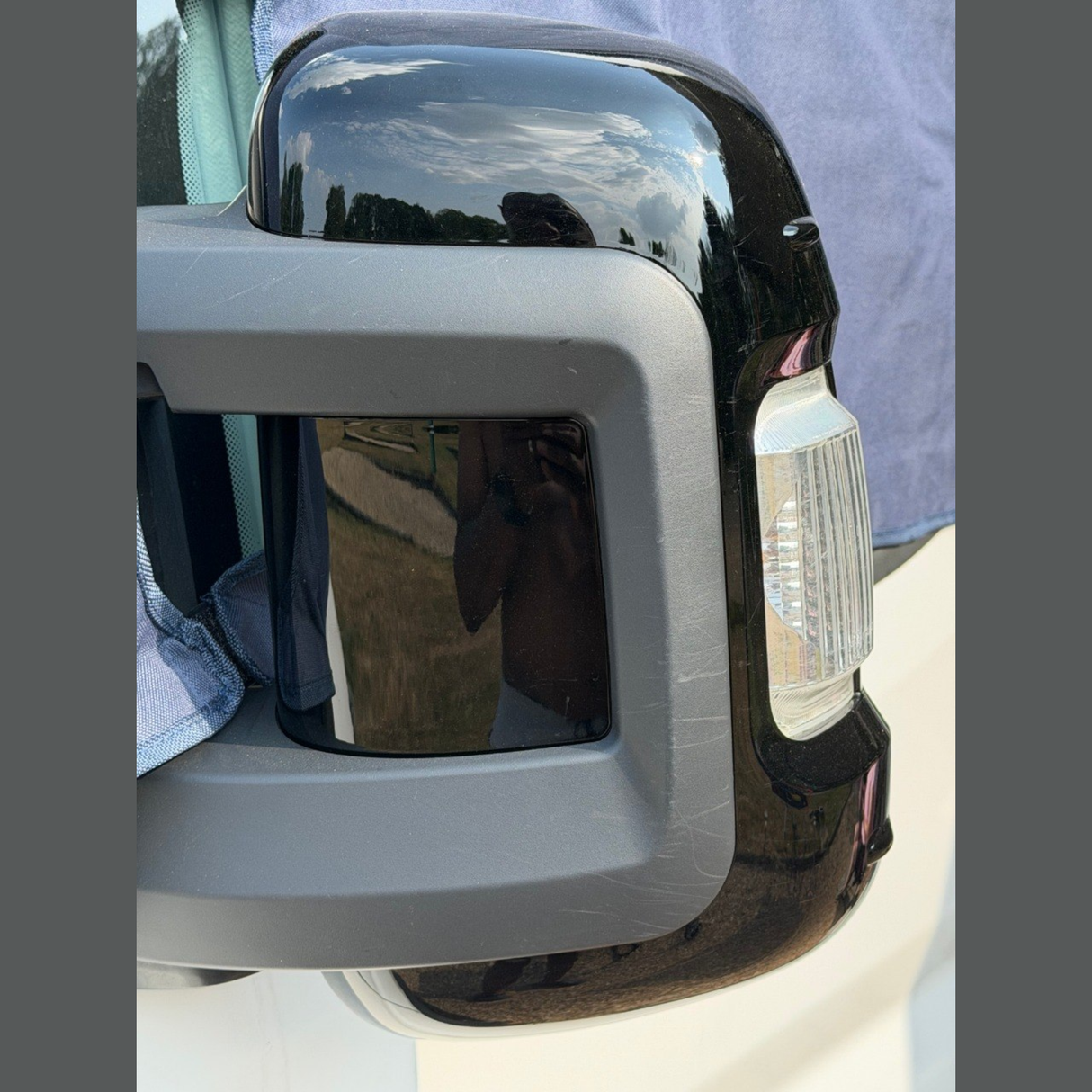 Para Opel Movano Tapa de espejo retrovisor (juego de 2) - Negro | Furgoneta-X
