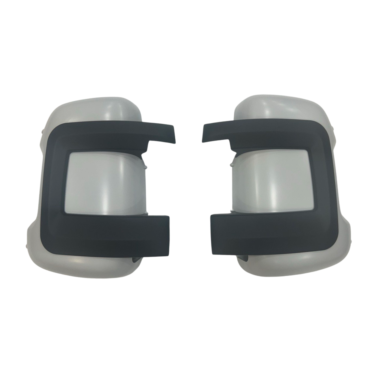 Para Fiat Ducato/Ram ProMaster Tapa/Cubiertas de Espejo Ala (Juego de 2) - Blanco Mate | Furgoneta-X