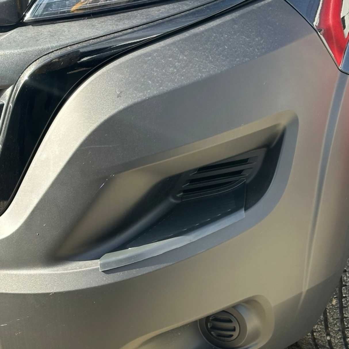 Para Citroën Jumper Protectores de placa de pie de parachoques delantero - Negro, juego de 2 | Furgoneta-X