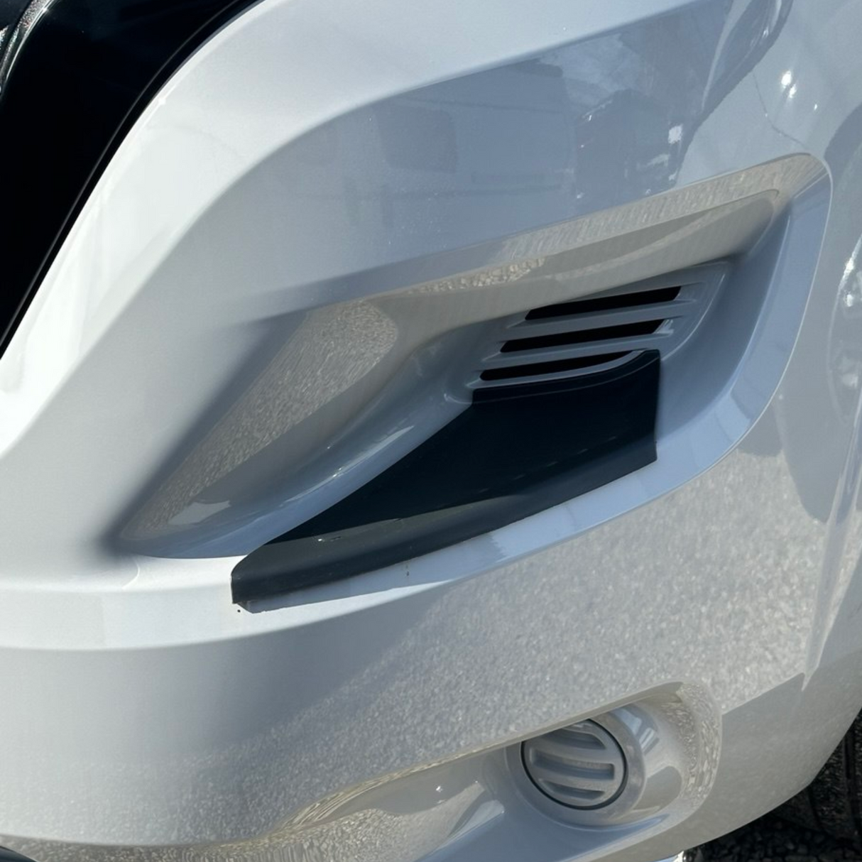 Para Citroën Jumper Protectores de placa de pie de parachoques delantero - Negro, juego de 2 | Furgoneta-X