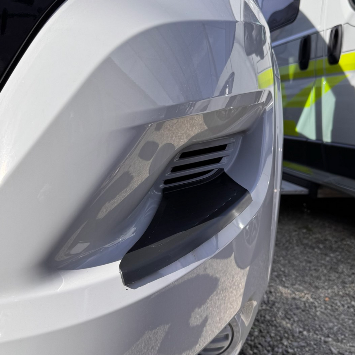 Para Citroën Jumper Protectores de placa de pie de parachoques delantero - Negro, juego de 2 | Furgoneta-X