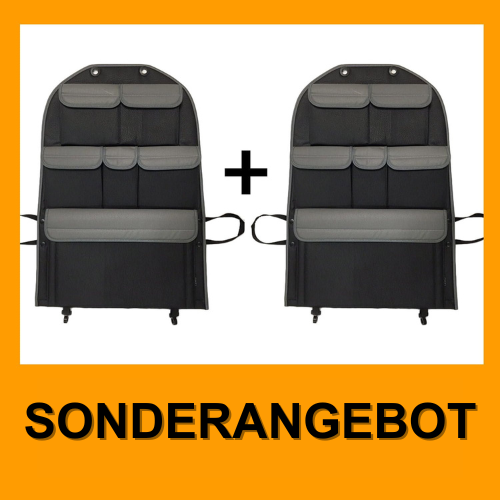 For VW T5 T5.1 Transporter Back Seat Organiser Set of 2 bundle
