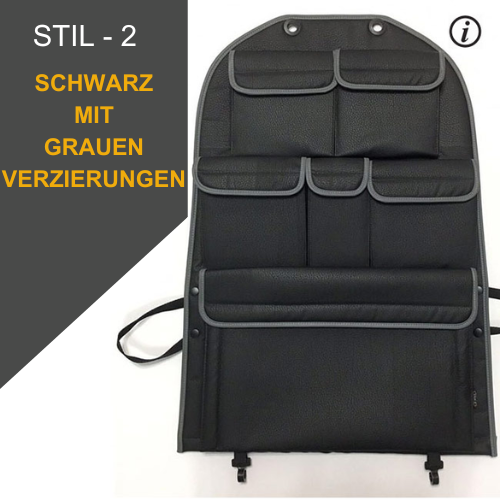 Para VW T4 Transporter Organizador de Asiento Trasero - Almacenamiento