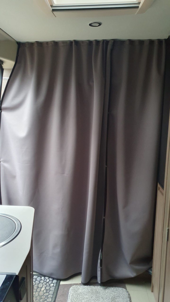 For Citroën Jumper Motorhome, Campervan, Maxi-Cab Divider Premium Curtain With Rail