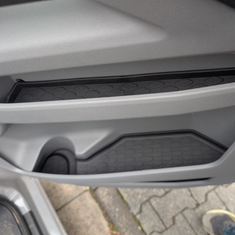 For New Ford Transit Custom 2024 Rubber Door Pocket Inserts | Van-X