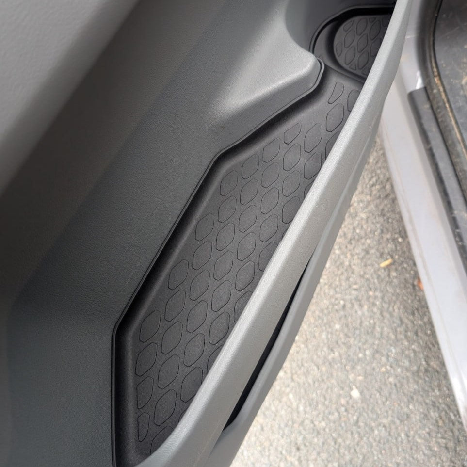 For New Ford Transit Custom 2024 Rubber Door Pocket Inserts | Van-X