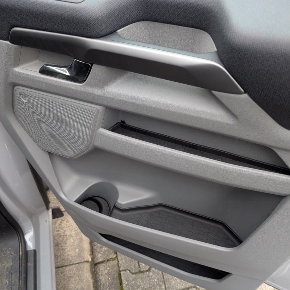 For New Ford Transit Custom 2024 Rubber Door Pocket Inserts | Van-X
