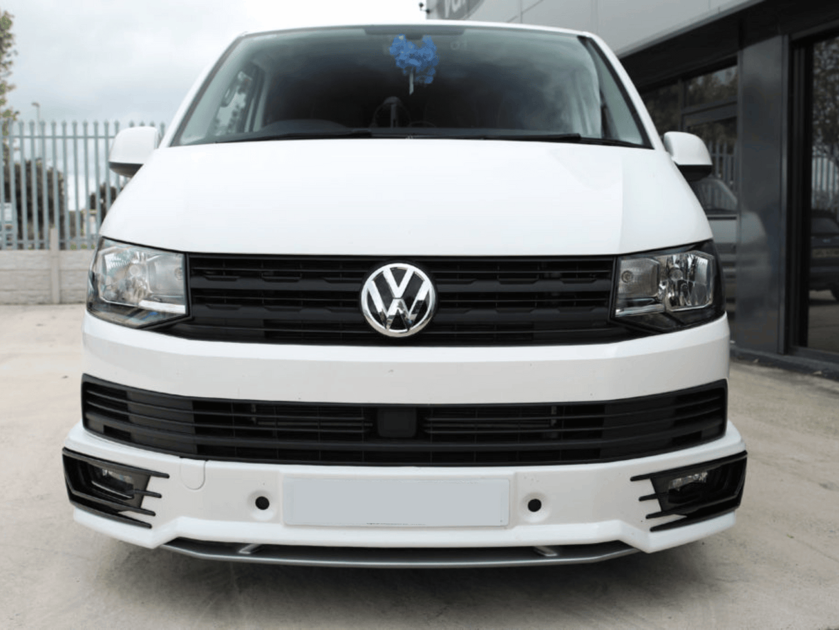 For VW Transporter T6 Front Grille Trims (4Pcs) - Matte Black