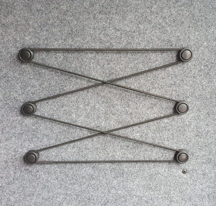 Pour le van aménagé VW T6 Double X Filet de rangement – idéal pour les conversions de fourgons et les camping-cars