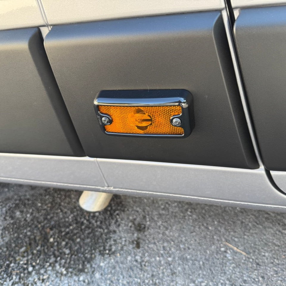 For Peugeot Boxer Signal Mark Guard - Gloss Black