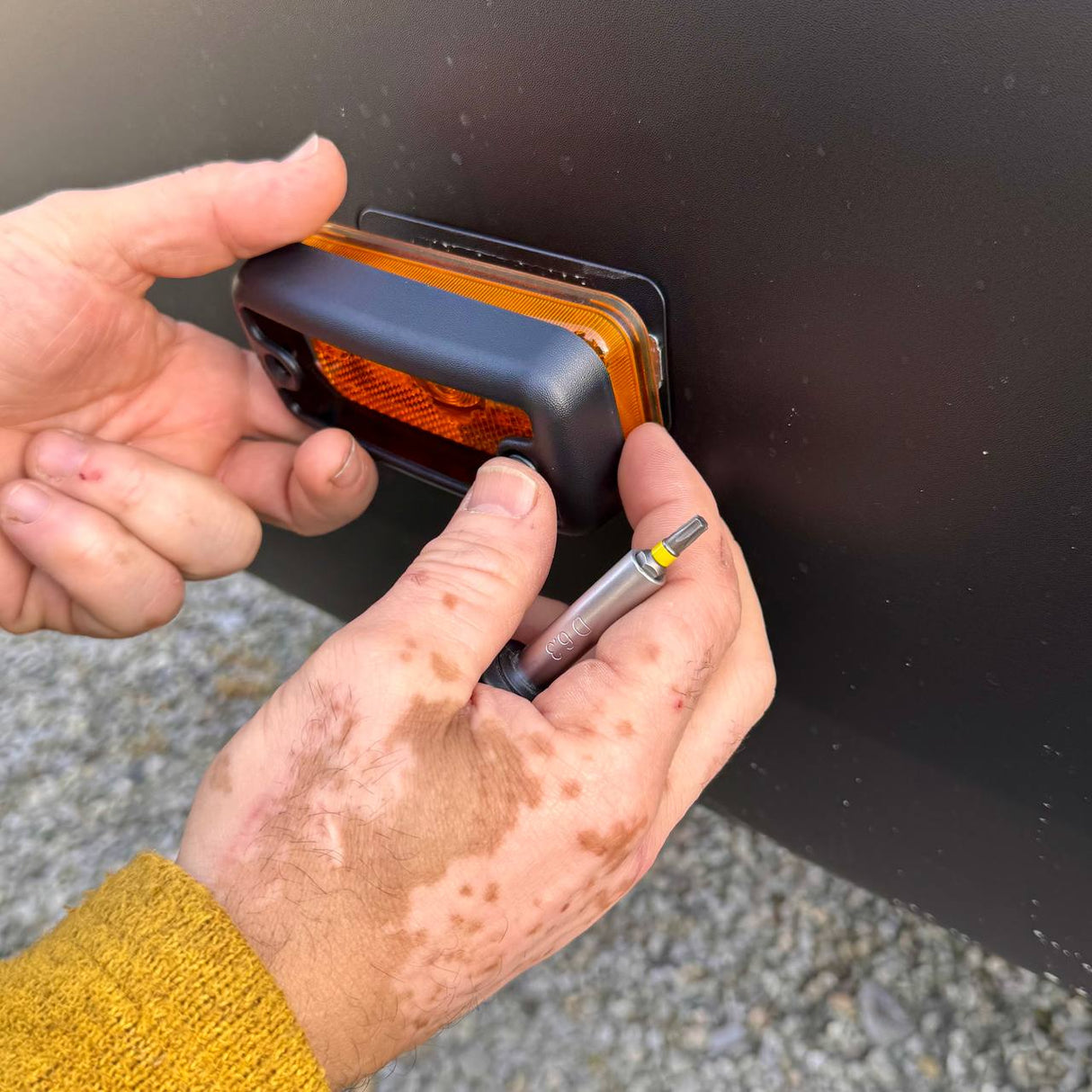 Fiat Ducato Signal Mark Guard - Texturé