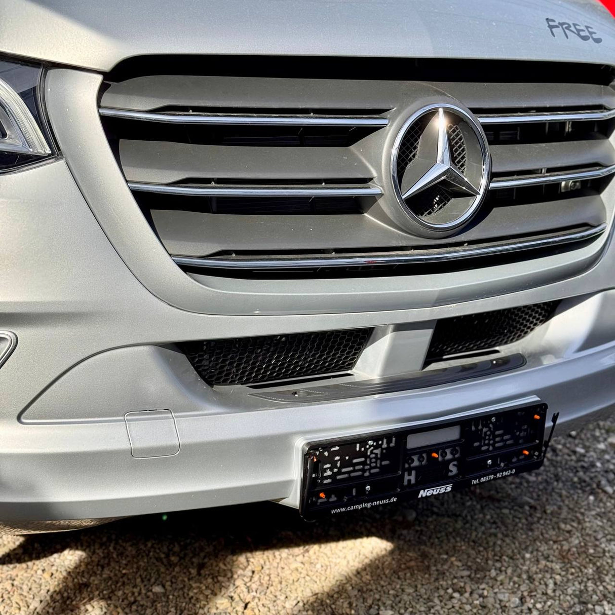 Voor Mercedes Sprinter 907 Voorbumper Honingraat Mesh Roosters – Set van 2 - Van-X