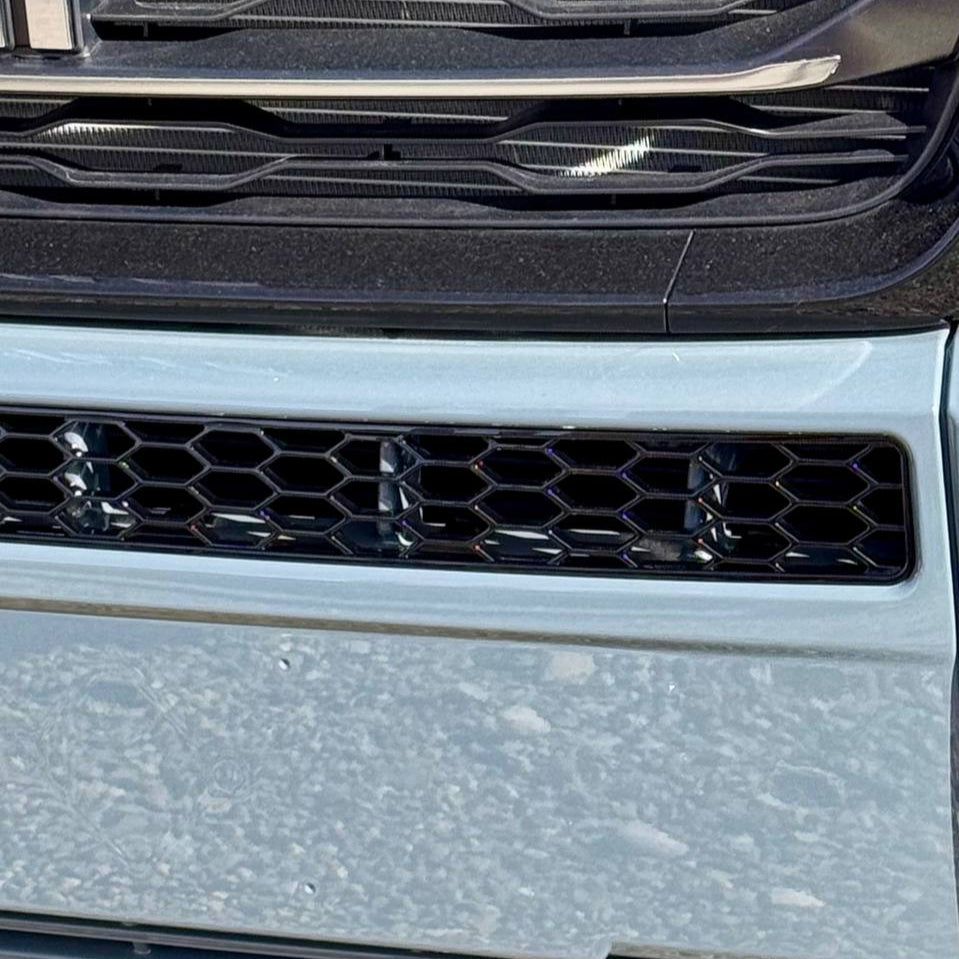 Pare-chocs de Citroën Jumper en nid d'abeille sans capteurs de stationnement - Noir brillant