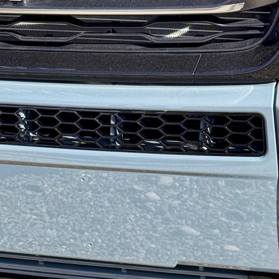 Paraurti Fiat Ducato Honeycomb senza sensori di parcheggio - Nero lucido