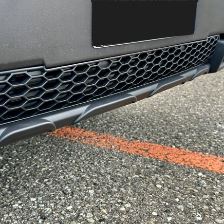 Grille de pare-chocs inférieur en nid d'abeille pour Fiat Ducato - Noir mat