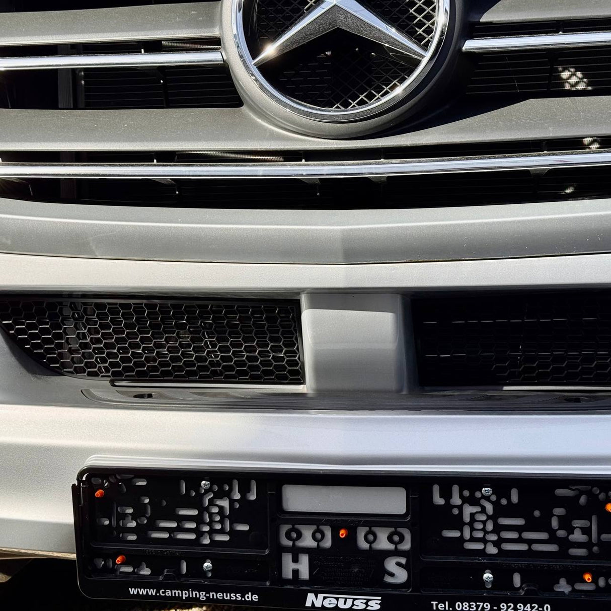 Voor Mercedes Sprinter 907 Voorbumper Honingraat Mesh Roosters – Set van 2 - Van-X