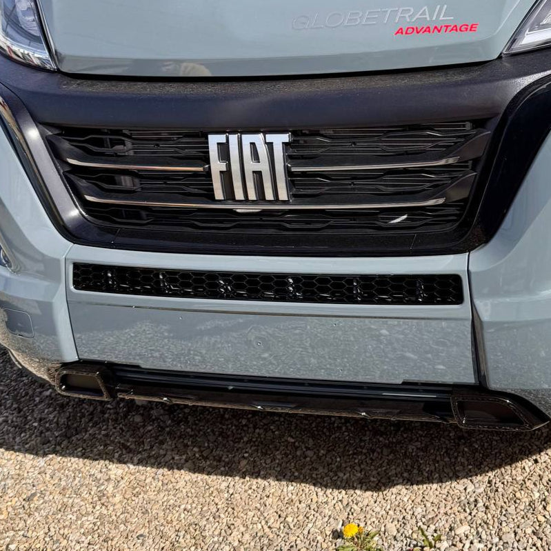 For Citroen Jumper Bumper Honeycomb without Parking Sensors - Gloss Black