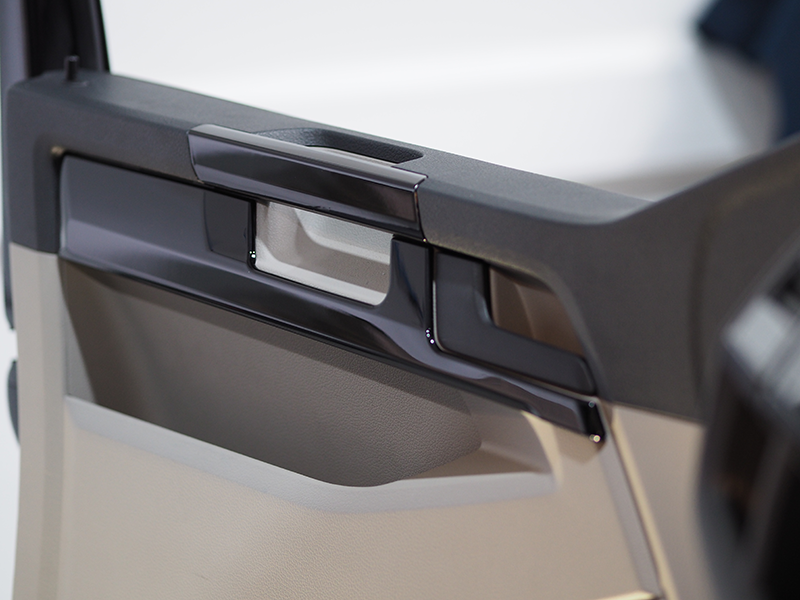 For VW Transporter T6 Lower Dash Styling Trims Comfort Dash Gloss Black Painted and Ready to Fit (Set of 6)