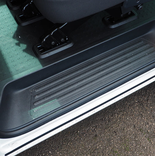For VW T6.1 V2 Barn door Threshold Cover + Side Step + Fitting Kit