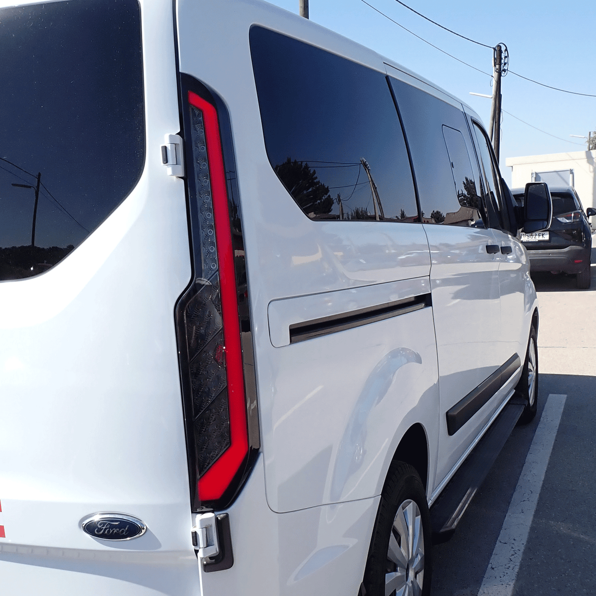 Per Ford Transit Custom Van MK2 Indicatore sequenziale Luci posteriori a LED Lenti fumé