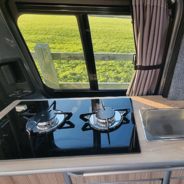 For Toyota Proace Premium Window Curtains - Black/Grey - CREATE YOUR OWN BUNDLE! Van-X