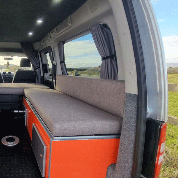 For Toyota Proace Premium Window Curtains - Black/Grey - CREATE YOUR OWN BUNDLE! Van-X