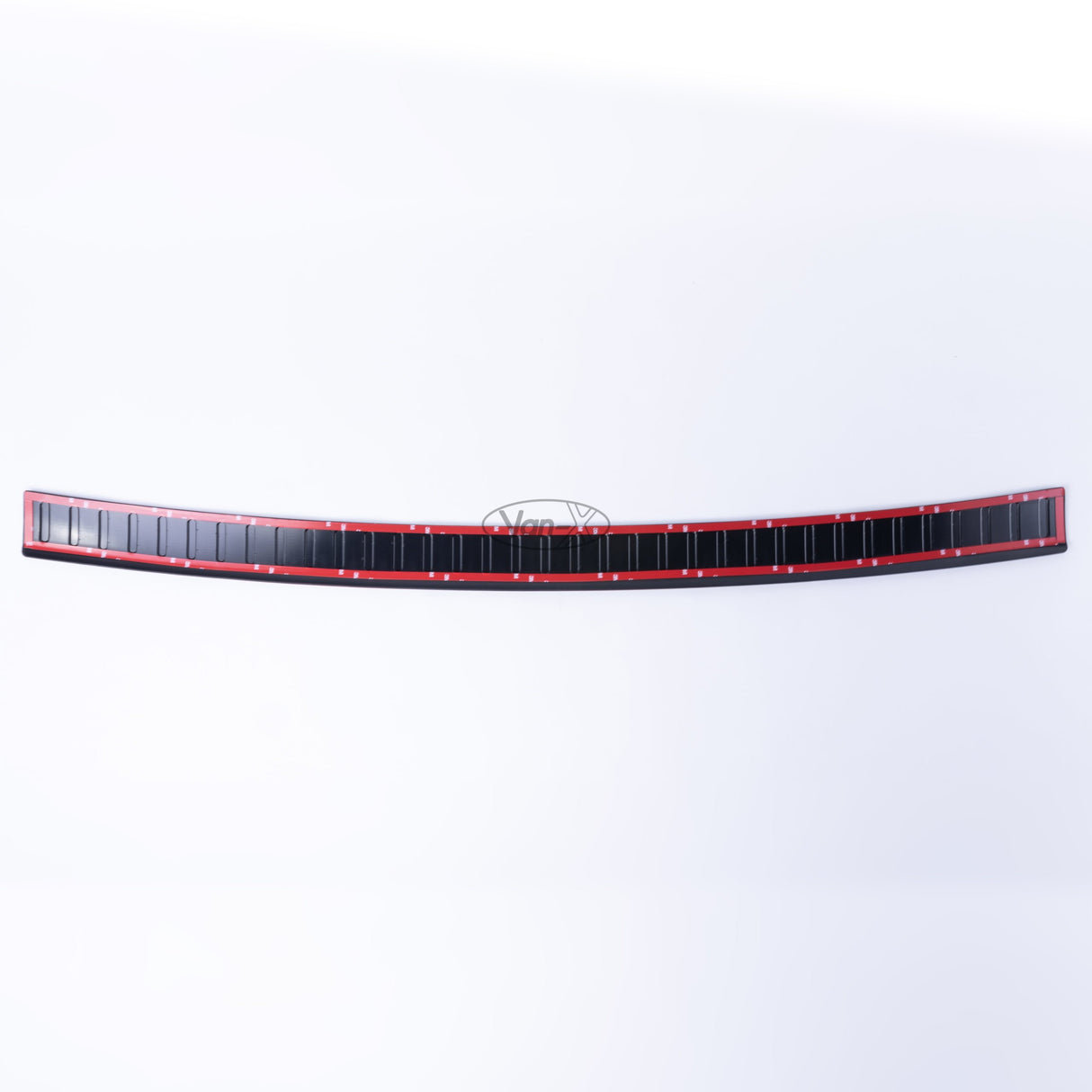 For VW T6 Transporter Multivan Barndoor Plastic Rear Bumper Protector in Black