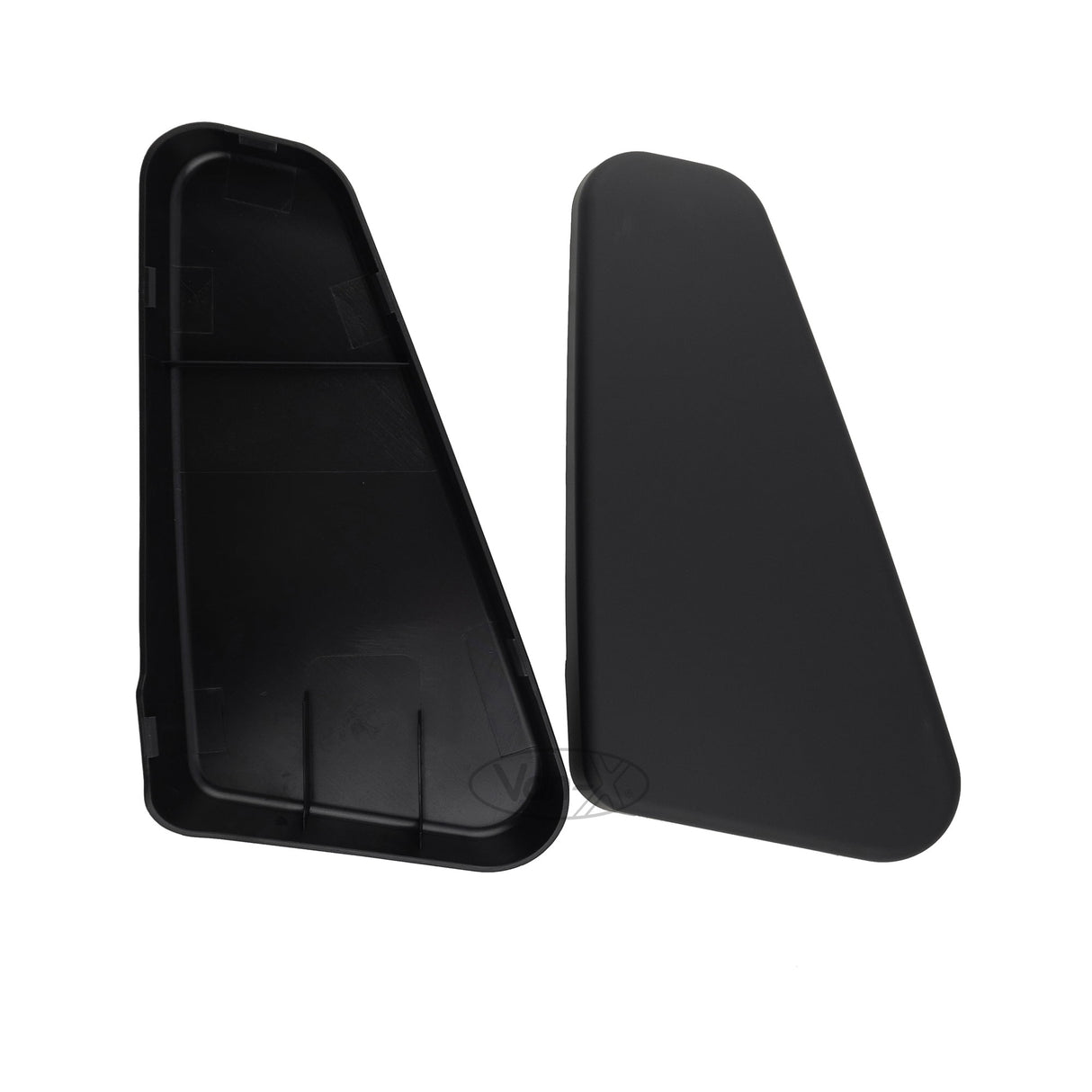 Pour les housses de charnière VW T6 Twin Seat - Finition noir mat pour l'amélioration du style intérieur du Transporter