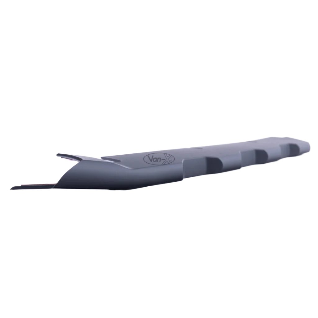 Pour Ford Transit Custom MK1 (2012-2018) - Garniture de calandre noir mat (7 pièces) - Prêt à monter