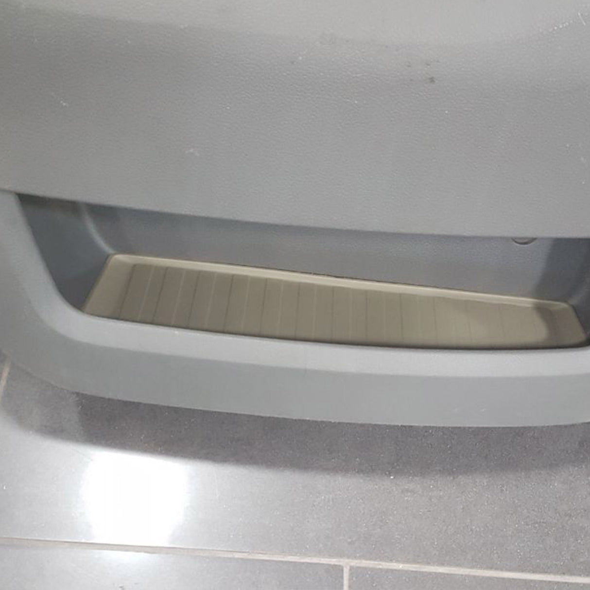 For VW Crafter New Shape Rubber Door Liner Pocket Inserts Grey