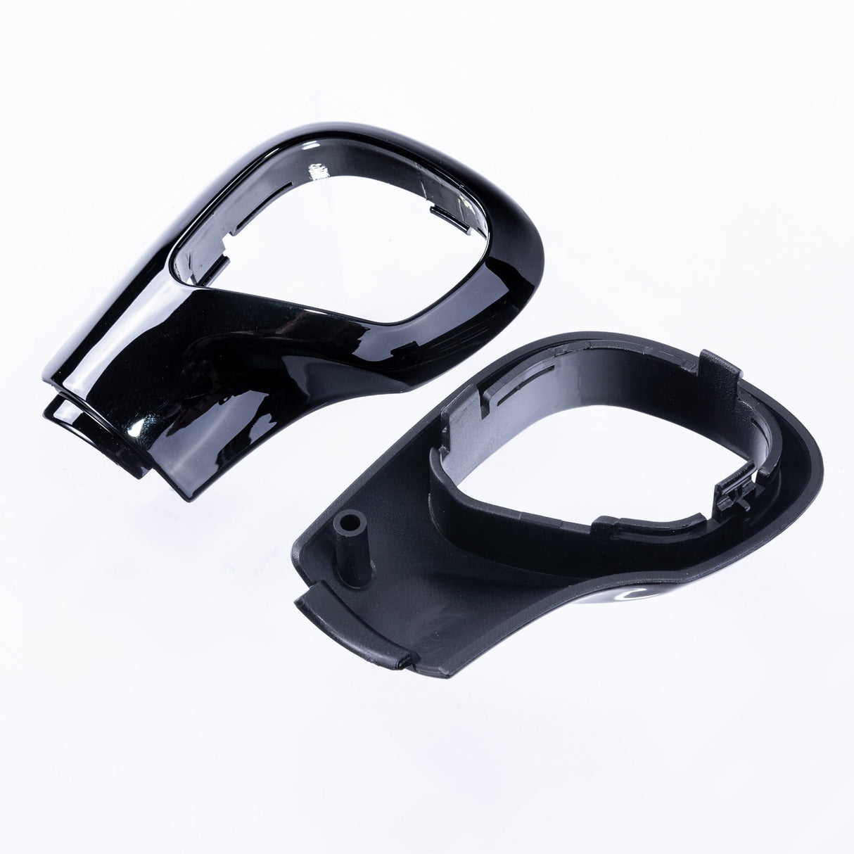 Pour VW T5.1 Transporter Auto DSG Pommeau de Vitesse Styling Caps - Couvercles peints en noir, prêt à monter Mise à niveau