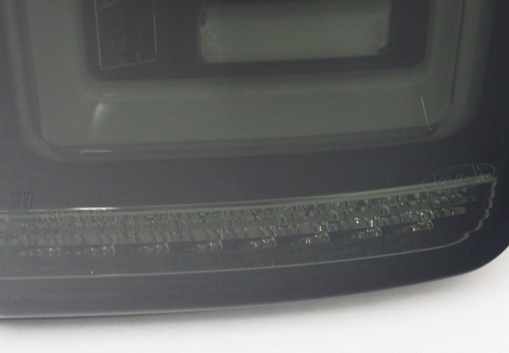 For VW T6 Smoked Tailgate LHD White-Bars European Left Hand Drive Van only Sequential Indicator