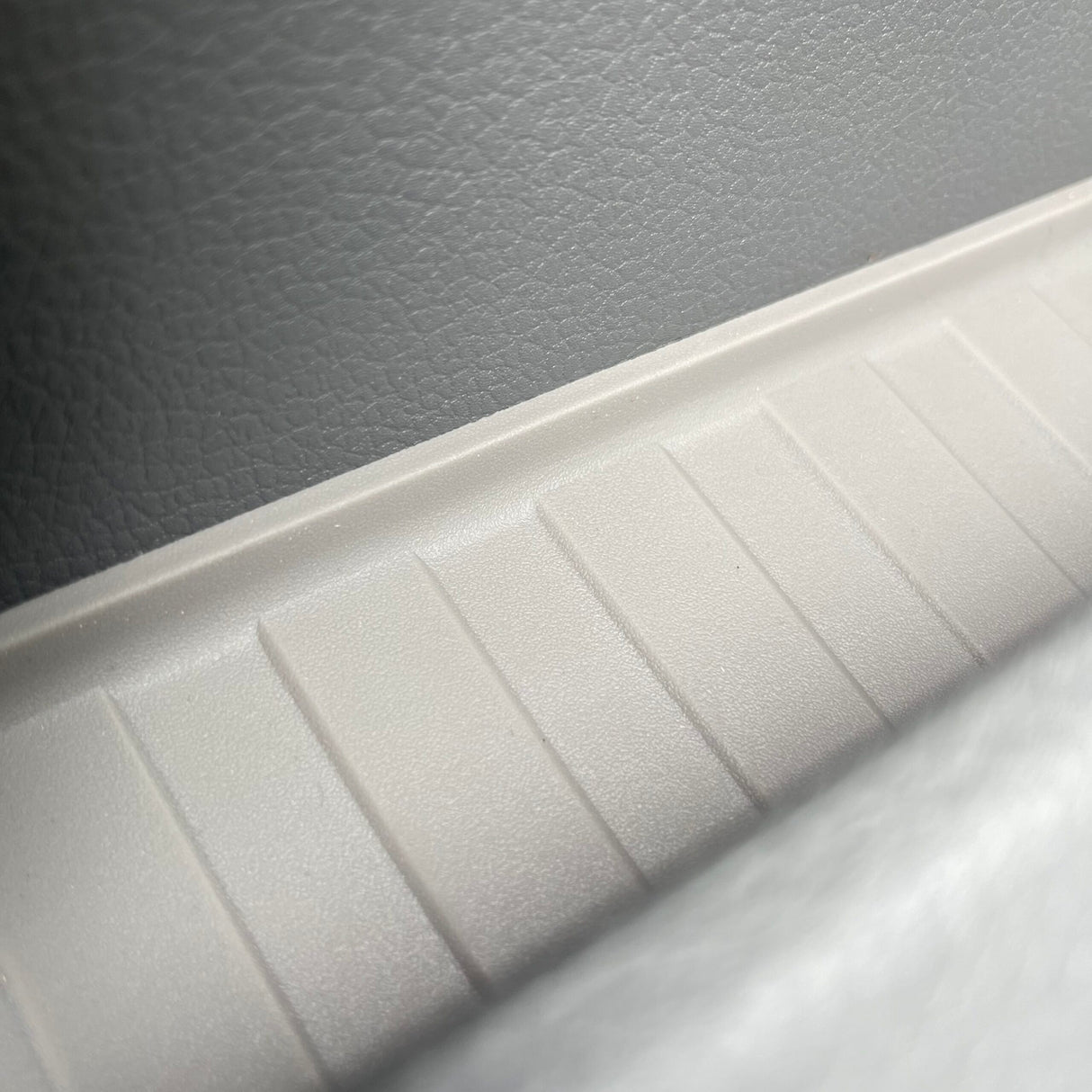 For VW T6.1 Transporter Rubber Door Liner Pocket Inserts Grey Campervan Conversion