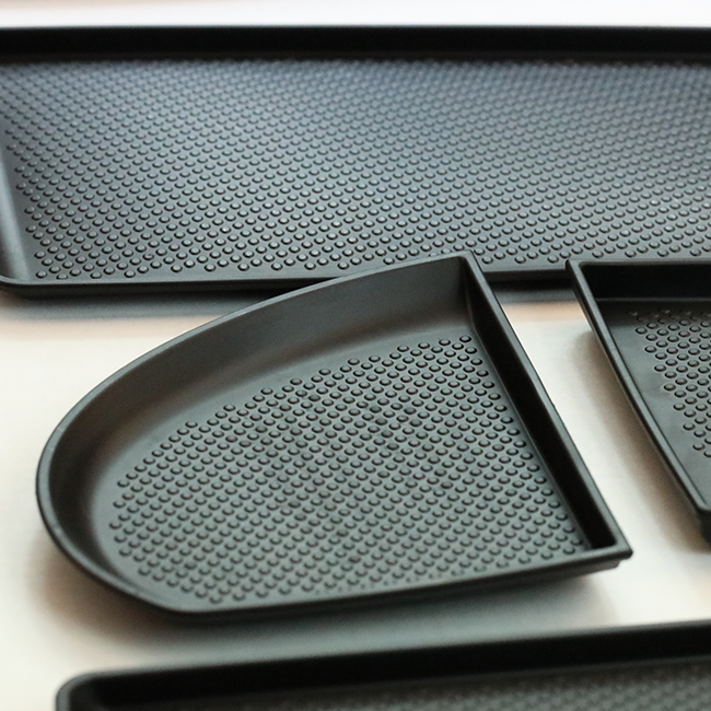 For Ford Transit Custom MK2 Rubber Door Liner Pocket Inserts – Stylish Protection for Your Van's Interior