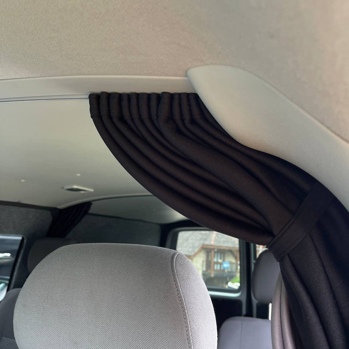 For Mercedes Vito Cab Divider Curtain Kit