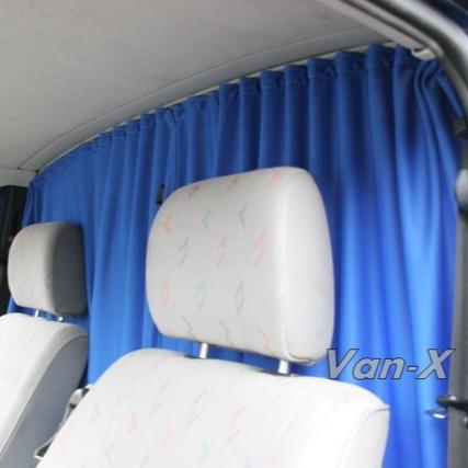For VW T6, T6.1 Transporter Cab Divider Curtain Kit Interior Styling