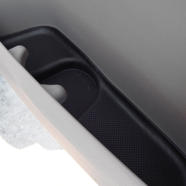 Rubber Door Pocket Inserts for VW T6 Transporter BLACK-20654