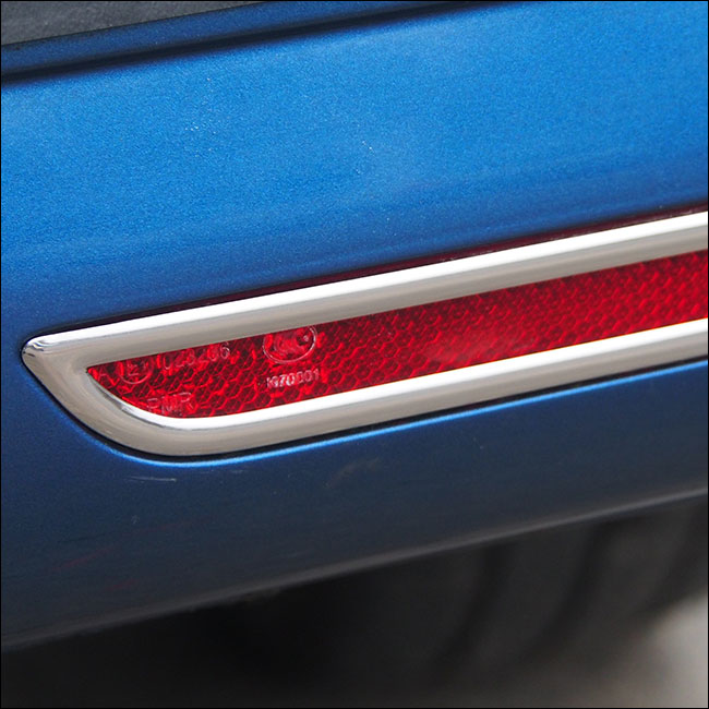 Barndoor achterbumperreflectorversieringen voor VW T6 Transporter (cadeau-idee)