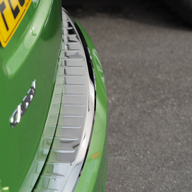 Pour VW Caddy Pare-chocs Arrière Protecteur en acier inoxydable - Couvercle de protection durable