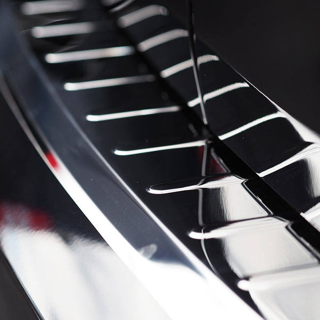 Pour VW Caddy Pare-chocs Arrière Protecteur en acier inoxydable - Couvercle de protection durable