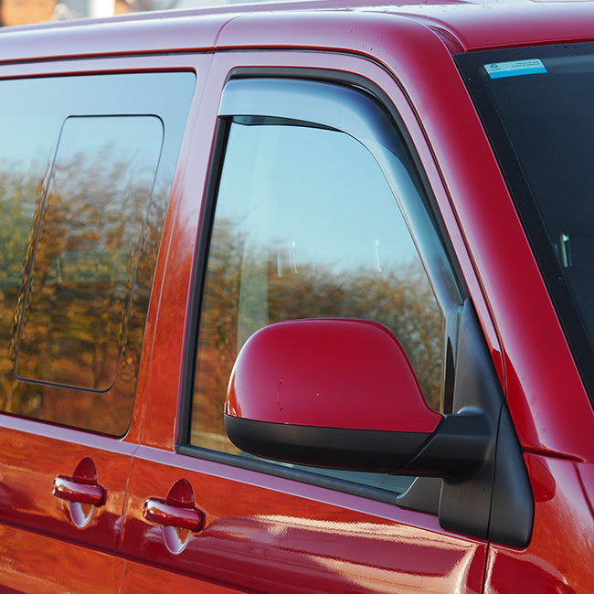 VW T5 ,T5.1 Transporter Dans Canal Déflecteurs de vent Teinté
