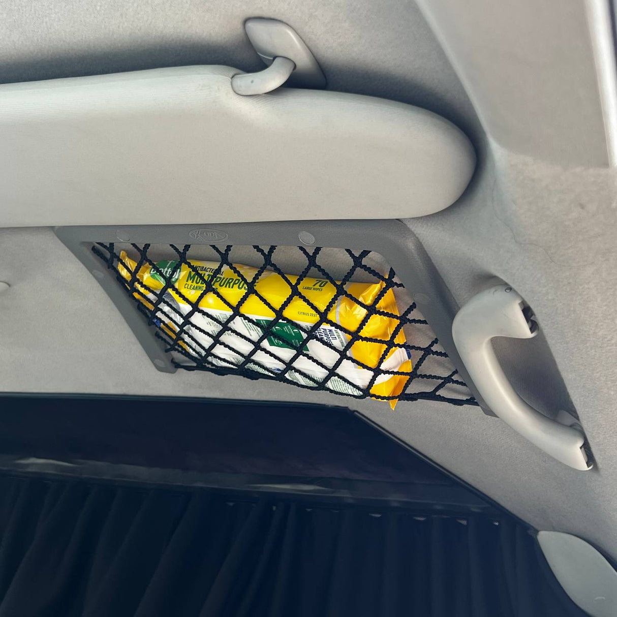 For VW T6, Storage Net Bundle Campervan Conversion Pocket (Large + Small)