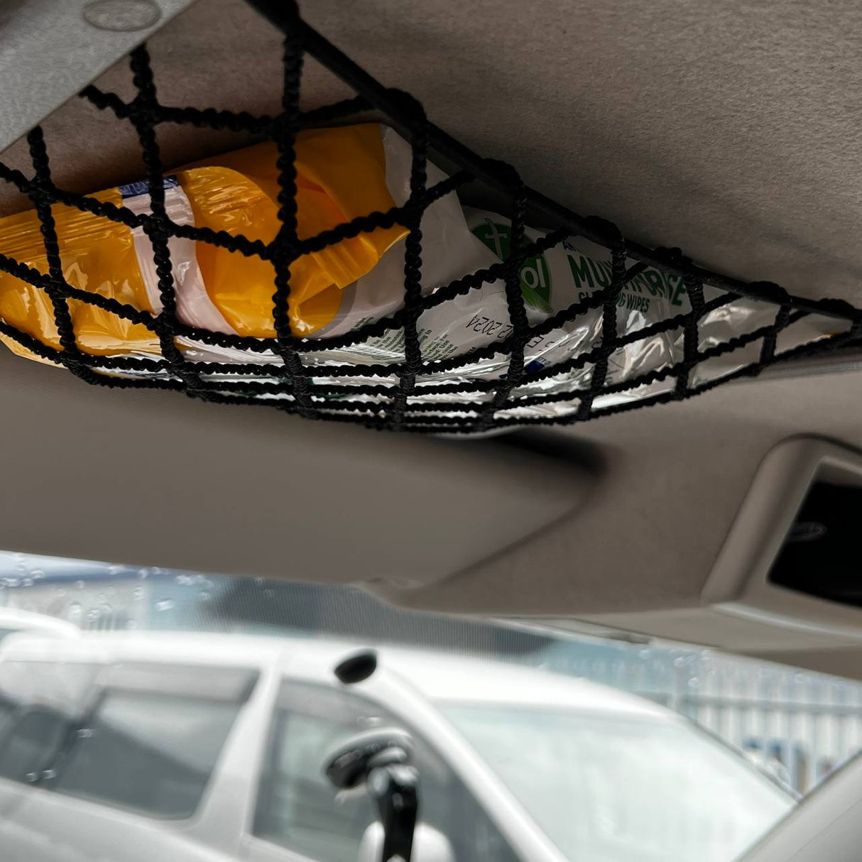 For VW T6, Storage Net Bundle Campervan Conversion Pocket (Large + Small)