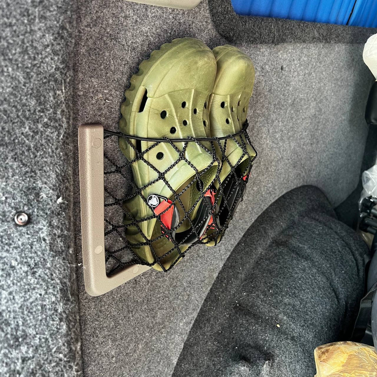 VW T6 / T6.1 Large Storage Net for Campervan Conversion – Interior Organizer Accessory