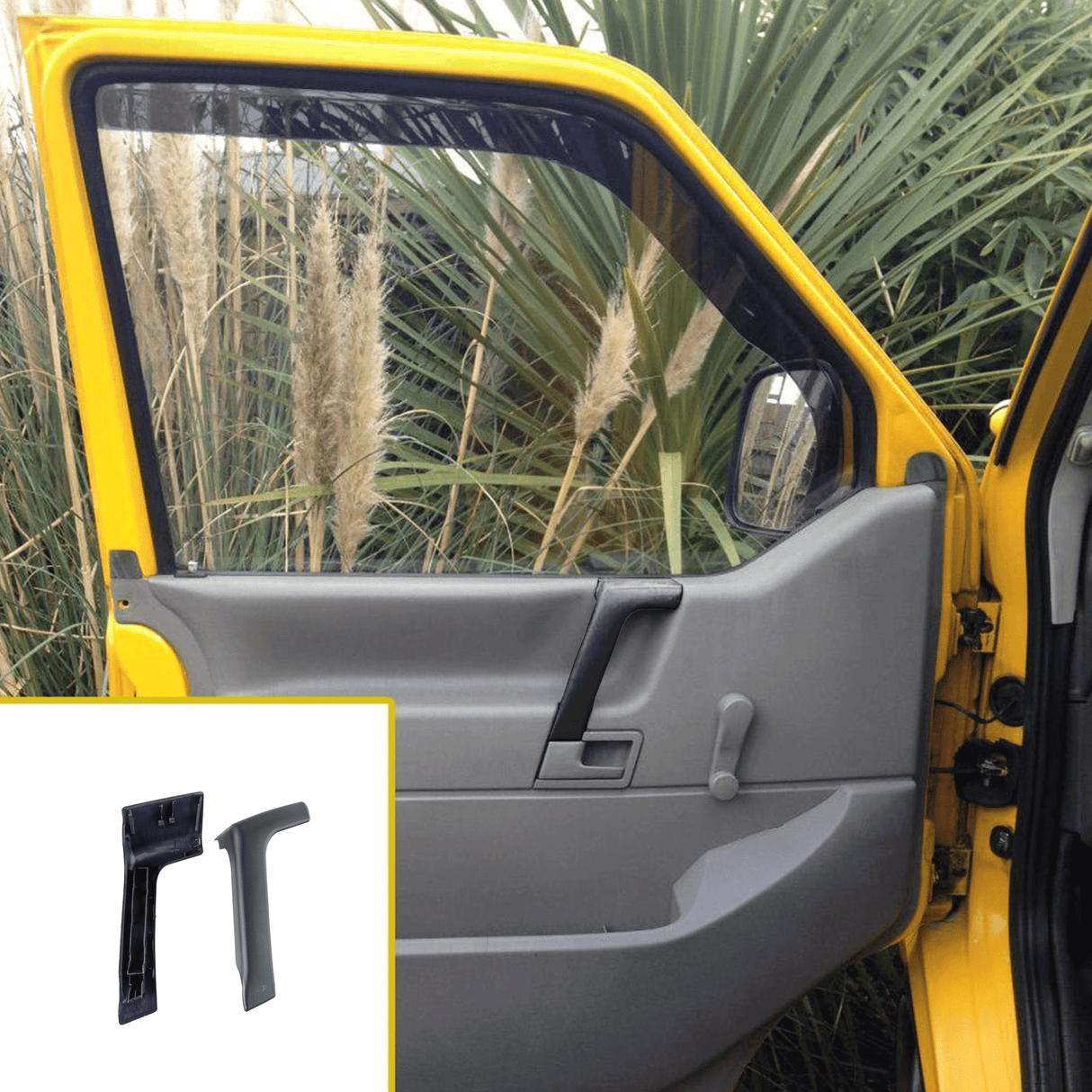 For VW T4 Transporter Inner Grab Handle Cap Cover – Black Replacement Part