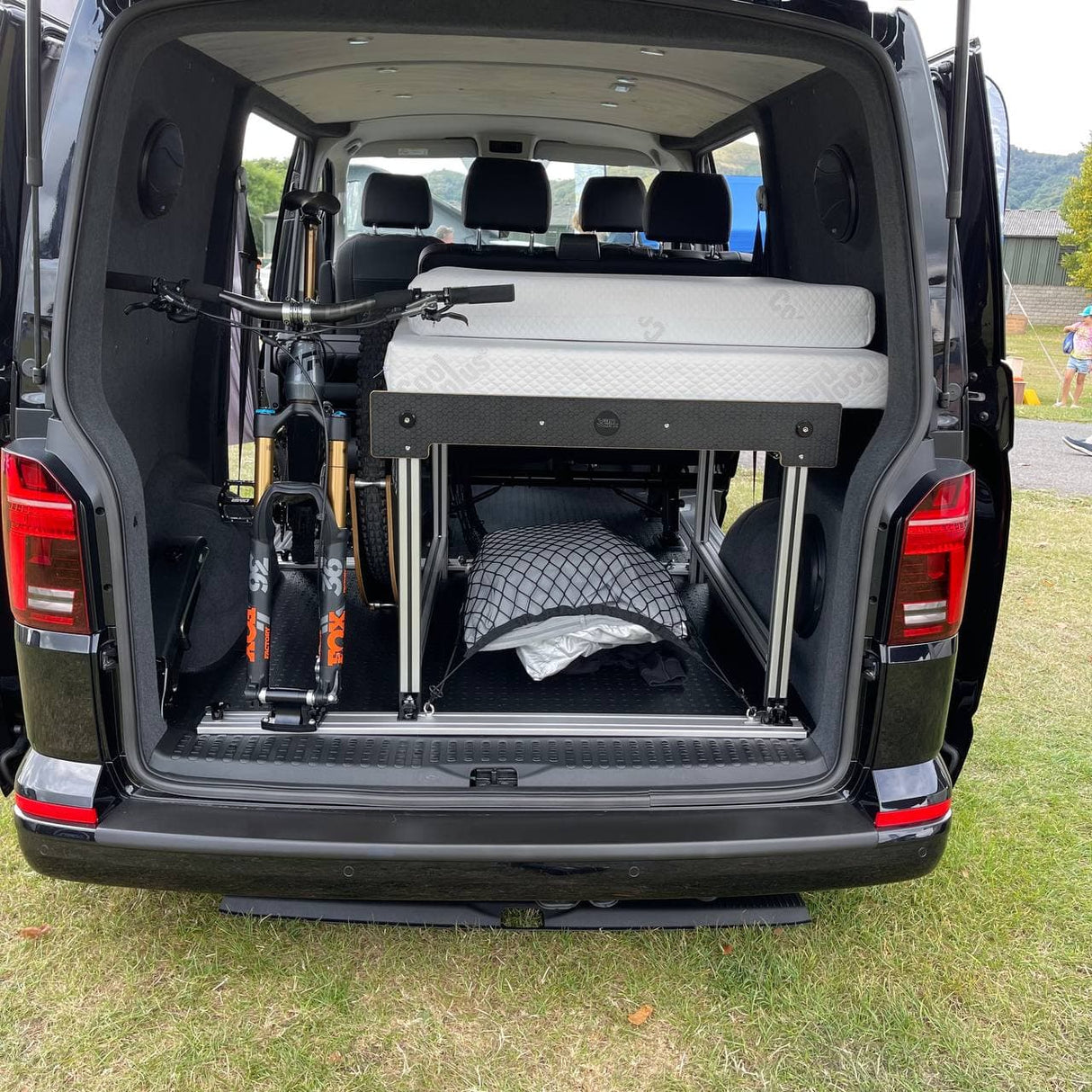 For VW T5, T5.1 V3 Tailgate Rear Threshold Cover Campervan Conversion Parts Including Screws and Caps