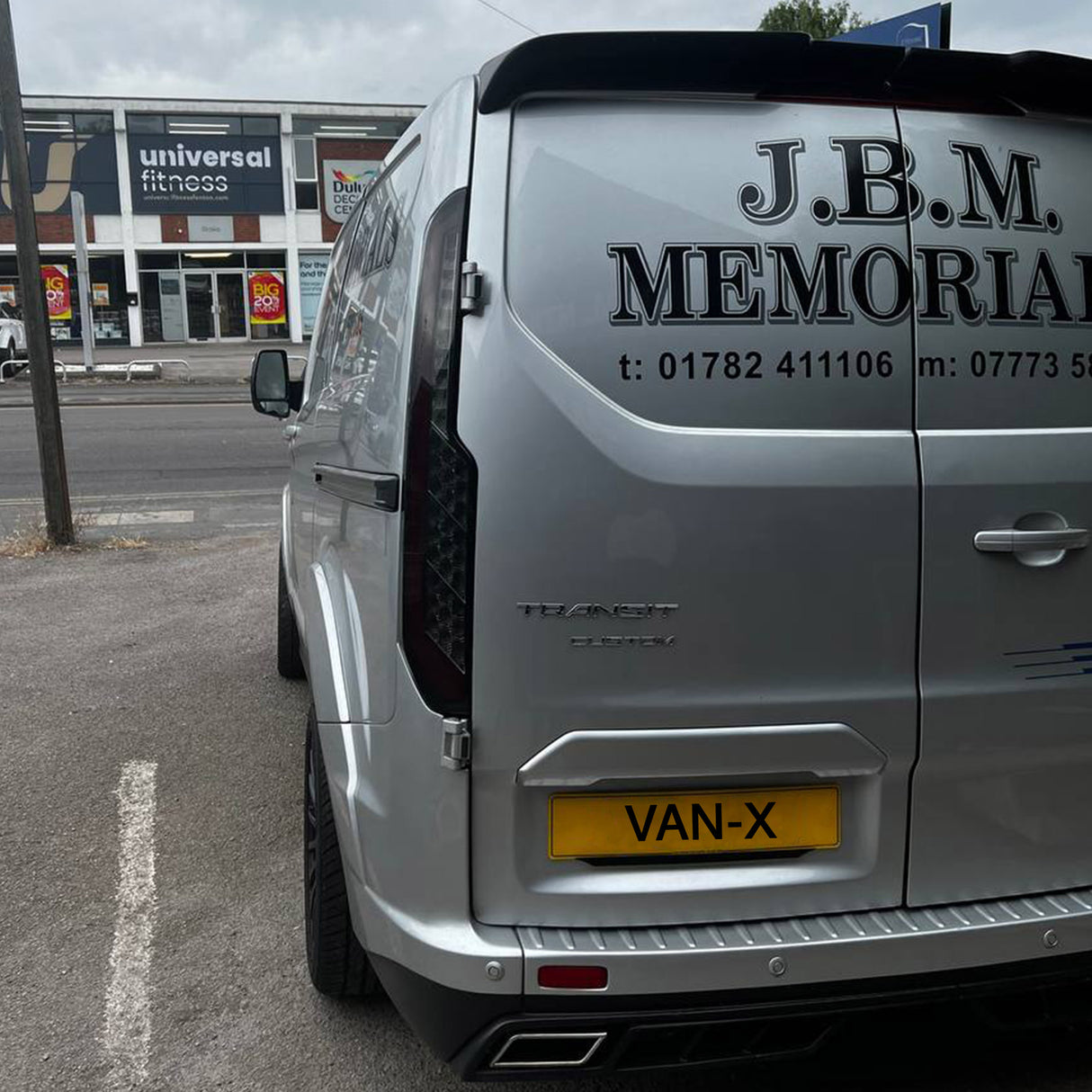 Per Ford Transit Custom Van MK2 Indicatore sequenziale Luci posteriori a LED Lenti fumé