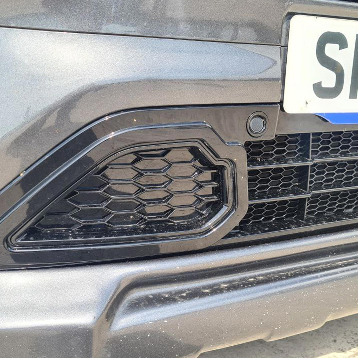 Voor Ford Transit Custom Nieuwe Vorm Voorste Onderste Grille – Honingraat Sport Stijl, Geschilderd & Klaar om te Monteren